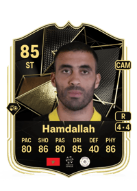 Abderrazak Hamdallah Team of the Week 85 OVR