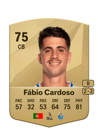 Fábio Cardoso Common 75 OVR