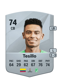 William Tesillo Common 74 OVR