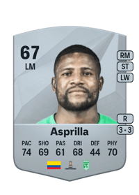 Dairon Asprilla Common 67 OVR