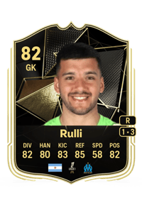 Gerónimo Rulli Team of the Week 82 OVR