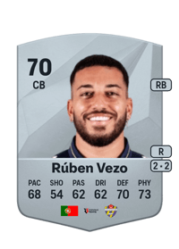Rúben Vezo Common 70 OVR