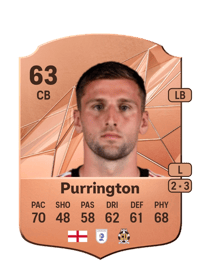 Ben Purrington Rare 63 OVR