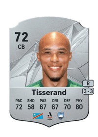 Marcel Tisserand Rare 72 OVR