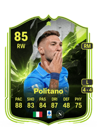Matteo Politano Showdown Plus 85 OVR