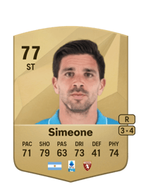 Giovanni Simeone Common 77 OVR