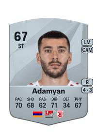Sargis Adamyan Common 67 OVR