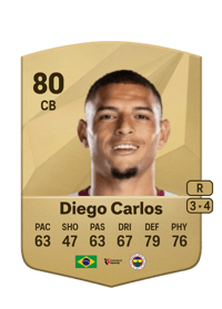 Diego Carlos Common 80 OVR