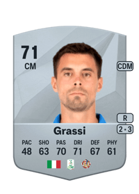Alberto Grassi Common 71 OVR