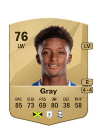 Demarai Gray Common 76 OVR