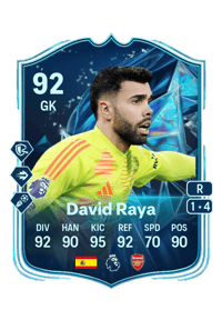 David Raya TOTS Honourable Mentions 92 OVR