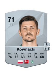 Dawid Kownacki Common 71 OVR