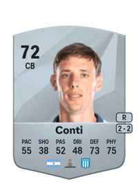 Germán Conti Common 72 OVR