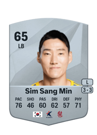 Sim Sang Min Common 65 OVR