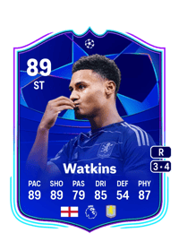 Ollie Watkins UCL Road to the Knockouts 89 OVR