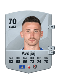 Donis Avdijaj Common 70 OVR