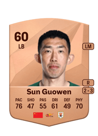 Sun Guowen Common 60 OVR
