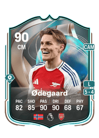 Martin Ødegaard Globetrotters 90 OVR