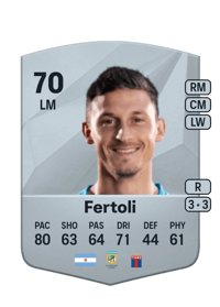 Héctor Fertoli Common 70 OVR