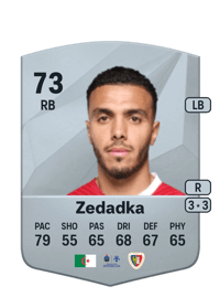Akim Zedadka Common 73 OVR