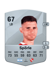 Adrían Spörle Common 67 OVR