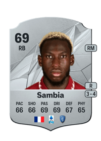 Junior Sambia Rare 69 OVR