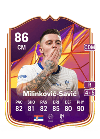 Sergej Milinković-Savić Track Stars 86 OVR