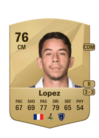Maxime Lopez Common 76 OVR