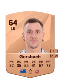 Alex Gersbach Common 64 OVR