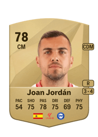 Joan Jordán Common 78 OVR