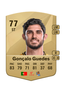 Gonçalo Guedes Common 77 OVR