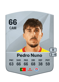 Pedro Nuno Common 66 OVR