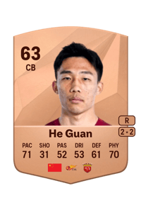 He Guan Common 63 OVR