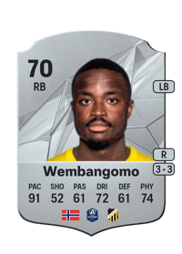 Brice Wembangomo Rare 70 OVR