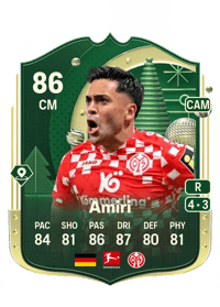 Nadiem Amiri Winter Wildcards 86 OVR