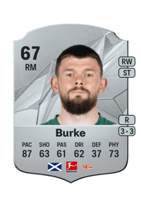 Oliver Burke Rare 67 OVR