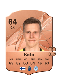 Hugo Keto Rare 64 OVR