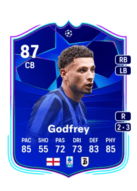 Ben Godfrey UCL Road to the Knockouts 87 OVR