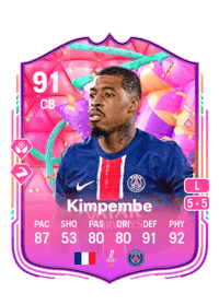 Presnel Kimpembe FUT Birthday 91 OVR