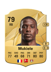 Nordi Mukiele Rare 79 OVR