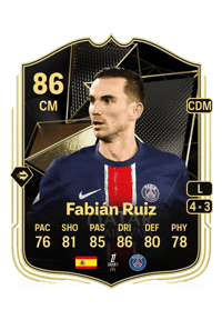 Fabián Ruiz Team of the Week 86 OVR