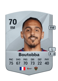 Bilal Boutobba Common 70 OVR