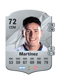 Mauricio Martínez Rare 72 OVR