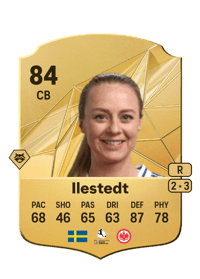 Amanda Ilestedt Rare 84 OVR