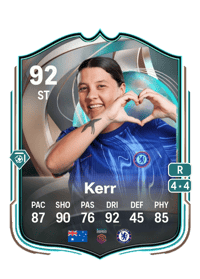 Sam Kerr Globetrotters 92 OVR