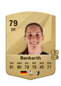 Laura Benkarth Common 79 OVR