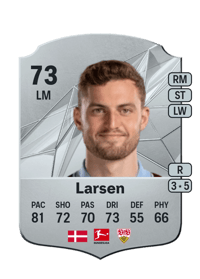 Jacob Bruun Larsen Rare 73 OVR