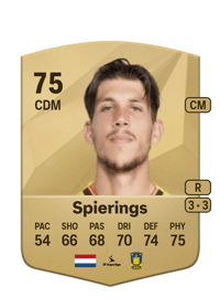 Stijn Spierings Common 75 OVR