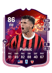 Christian Pulisic Trailblazers 86 OVR