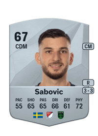 Besard Sabovic Common 67 OVR
